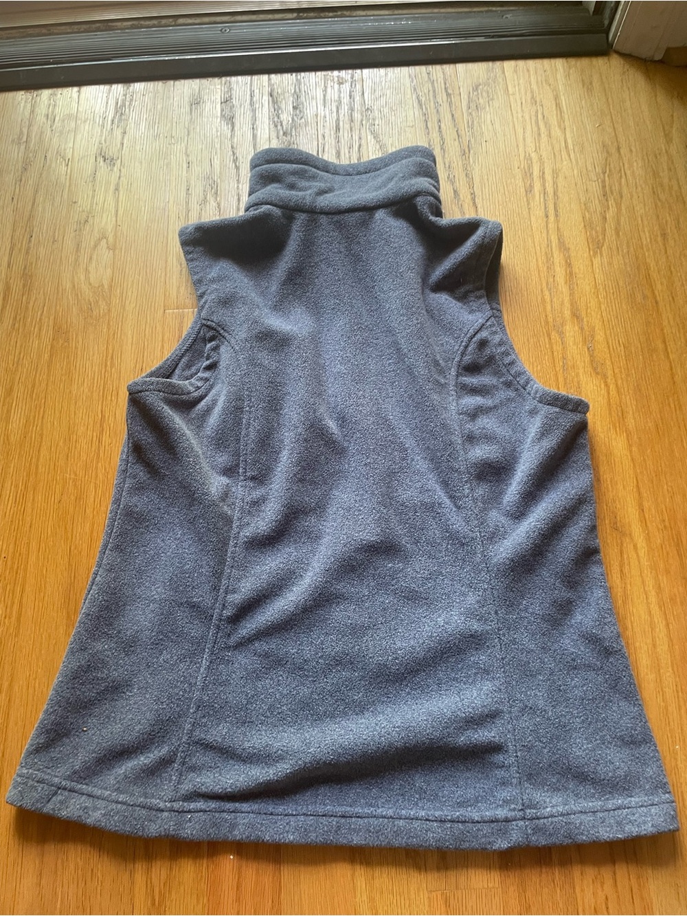 Columbia Navy Blue Fleece Vest women’s medium - Picture 8 of 8